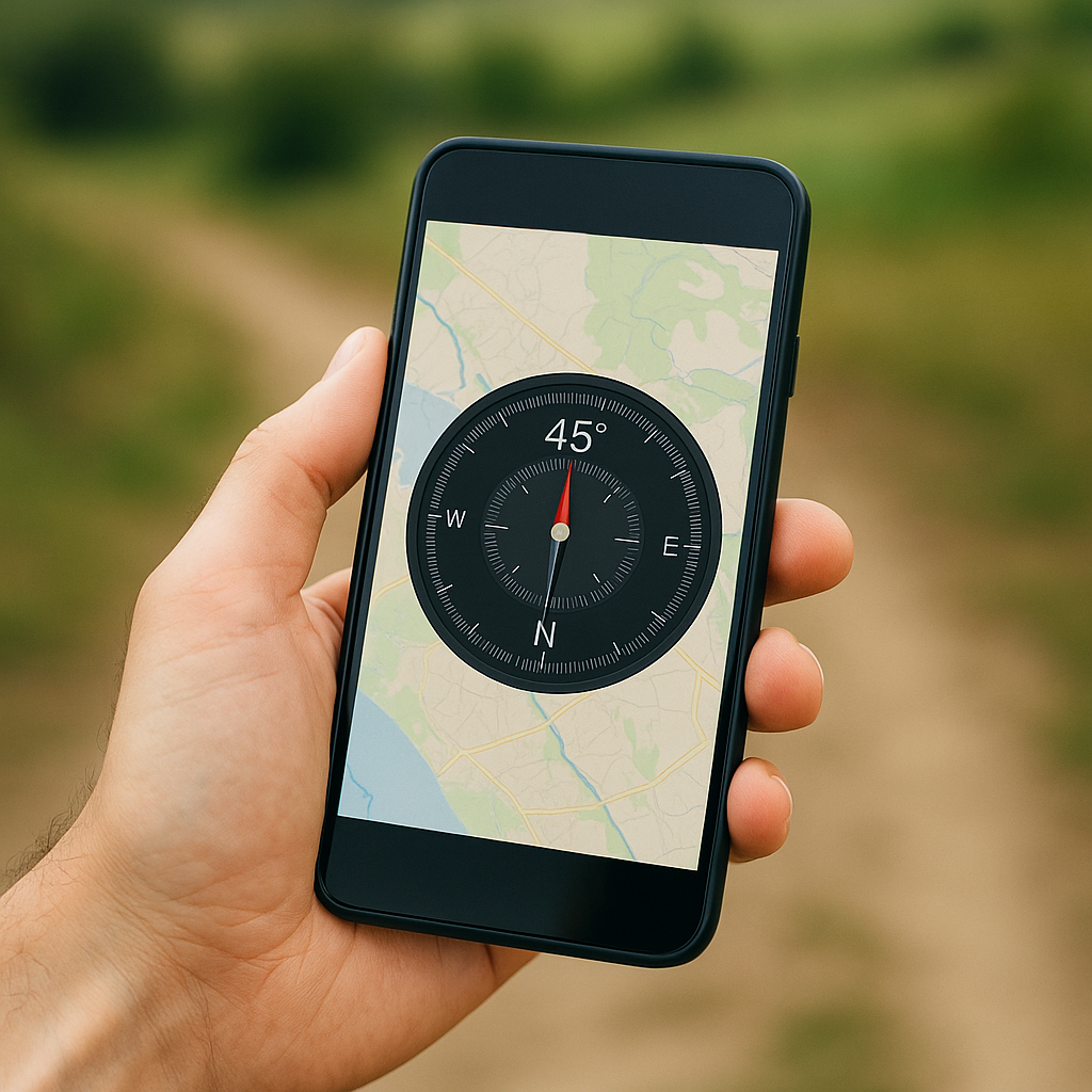 나침반 어플